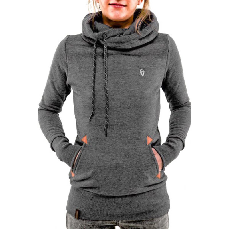 womens long pullover hoodies